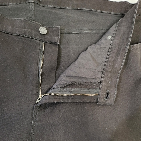 J.Crew Mercantile Mens Black Jeans 36 Straight Fit Cotton Blend Denim Pants‎ - Picture 5 of 11